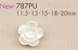 787PU Cúc Hình Hoa