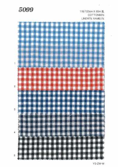 Sợi Gai Kẻ Caro Gingham