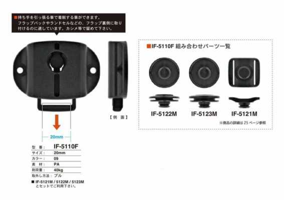 IF-5110F 20MM Cúc Bấm Kéo