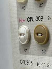 OPU309 Cúc Mắt Mèo DAIYA BUTTON Ảnh phụ