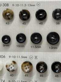 OPU309 Cúc Mắt Mèo DAIYA BUTTON Ảnh phụ