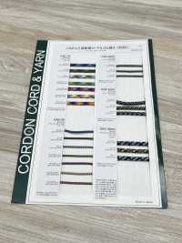 CAC-50AC Dây Rằn Ri 5MM[Ruy Băng, Băng, Dây] Cordon Ảnh phụ