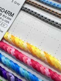 GD4-RM Dây Chuyển Màu Gradient 4.6MM[Ruy Băng, Băng, Dây] Cordon Ảnh phụ