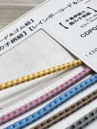 GD5-B25R Chun Chuyển Màu Gradient 2.5MM Cordon Ảnh phụ