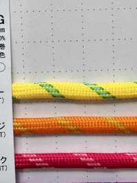 QR-400G Polyester 4 điểm Mẫu Dây 4MM[Ruy Băng, Băng, Dây] Cordon Ảnh phụ