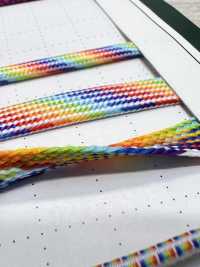 RBW-02F(L) Dây Cầu Vồng 11MM[Ruy Băng, Băng, Dây] Cordon Ảnh phụ