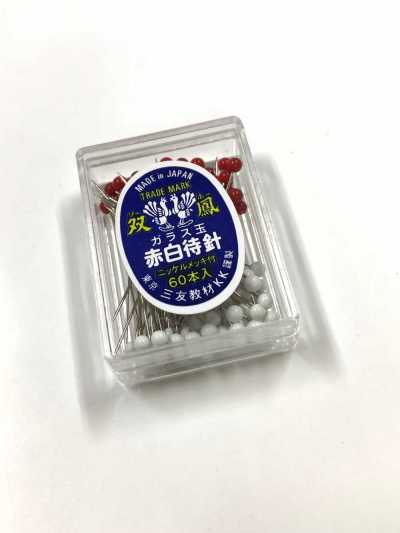453 Ghim Cài đỏ Trắng