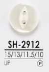 SH-2912 Cúc 2 Lỗ Mặt, Bóng, Làm Từ Nhựa Resin Polyester