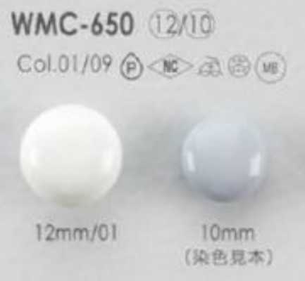 WMC-650 Cúc Chân Khoen Tròn Bằng đồng Thau, Bóng
