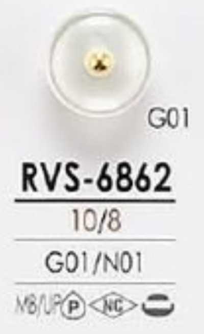 RVS6862 Cúc Bi Kim Loại Kiểu Pin Curl Dùng để Nhuộm