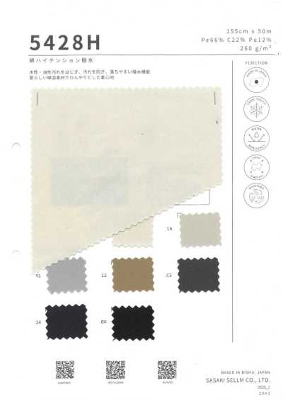 5428H Cotton Co Giãn Chống Thấm Nước