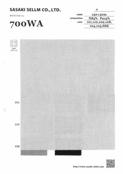 700WA Tôpi Trắng