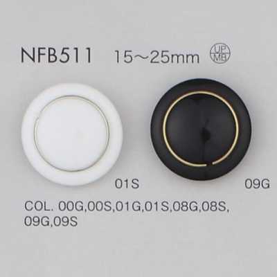 NFB511 Cúc Bằng Nhựa Resin Polyester/đồng Thau