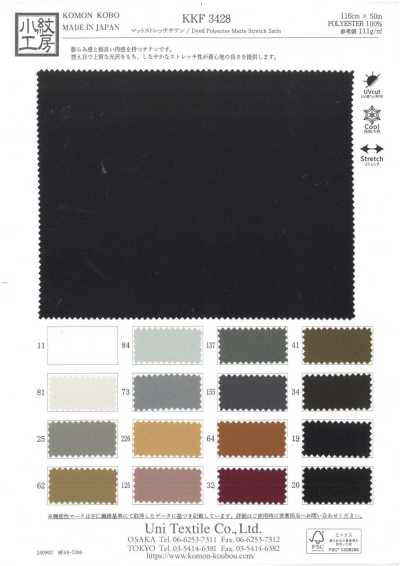 KKF3428 Sa Tanh Co Giãn Mờ