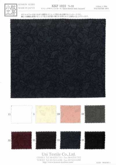 KKF1022-D/33 Jacquard Satin Co Giãn