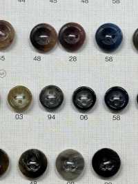 MYP43 Cúc 4 Lỗ Viền Nhựa Resin Polyester Ảnh phụ