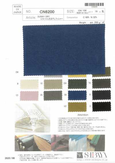 CN6200 SUNNY DRY Vải Twill C/N, Xử Lý Wash Phơi Nắng