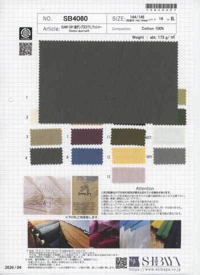 SB4060 SUNNY DRY Vải Twill Dump Phơi Nắng, Xử Lý Giặt