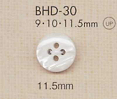 BHD30 Cúc Polyester Kiểu Vỏ Sò RIVER 4 Lỗ Chịu Va đập DAIYA BUTTONS