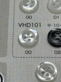 VHD101 NÚT DAIYA Chống Va đập HYPER DURABLE "" Dòng Sản Phẩm Cúc Polyester 4 Lỗ Có Vỏ Trai/sò/xà Cừ Như Vỏ  DAIYA BUTTON Ảnh phụ