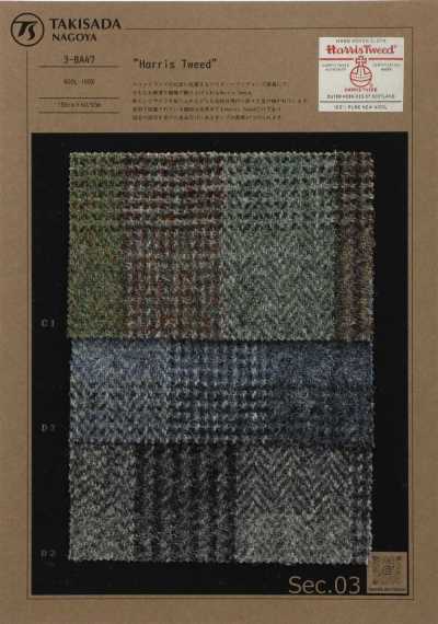 Nhẫn Vải Tweed HARRIS Harris Bon Kẻ Caro