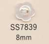 SS7839 DAIYA BUTTONS Cúc Hai Lỗ Hình Hoa Bằng Polyester