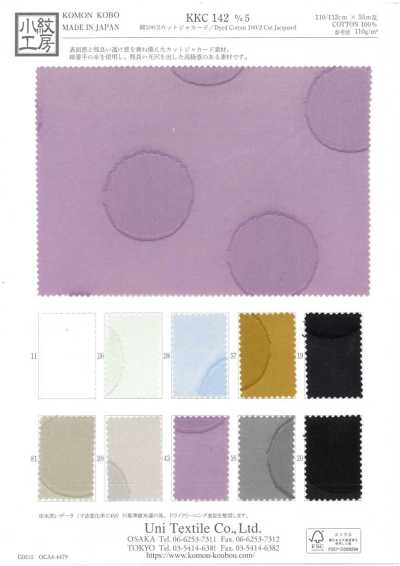 KKC142D-5 Jacquard Cắt Cotton 100/2