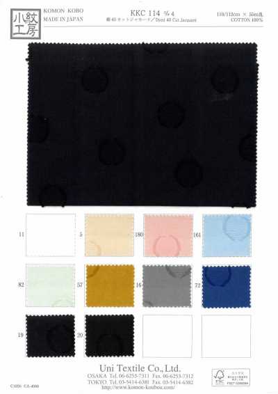 KKC114 D-4 Jacquard Cắt Cotton 40