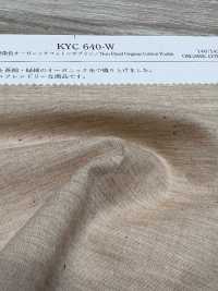 KYC640-W Bông Poplin Hữu Cơ Chưa Nhuộm[Vải] Uni Textile Ảnh phụ