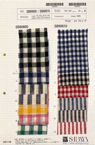 SB60600 Lanh Gingham