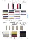 23311 Băng Vải Dệt Kim Kẻ Sọc Cotton