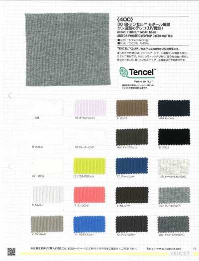 400 Vải Tereko Cotton Modal 30s Dệt Dày (Chức Năng UV)