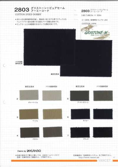 2803 Gristone + Pure Suede Dây Quân đội