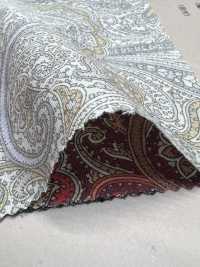 4214 SEVENBERRY® 50 Chỉ Vải Broadcloth Paisley VANCET Ảnh phụ