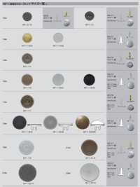 W2 JEANS RIVET Đôi Chân Chắc Chắn[Cúc Bấm 4 Thành Phần Và Mắt Cáo Eyelet] Morito(MORITO) Ảnh phụ