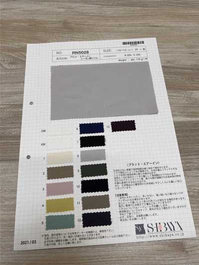RN5028 Pratt Air Trong Rayon Cotton Twill[Vải] SHIBAYA Ảnh phụ