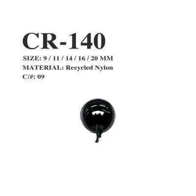 CR-140 Nylon Tái Chế Từ Lưới đánh Cá ống Bọc đầu Dây Tròn