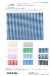 15260 Vải broadcloth gingham 50s nhuộm sợi (ô nhỏ)