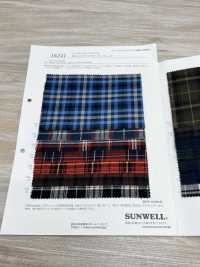 16241 Sợi Nhuộm 30 Chỉ Vải Viyella Kẻ Caro Vải Xù SUNWELL Ảnh phụ