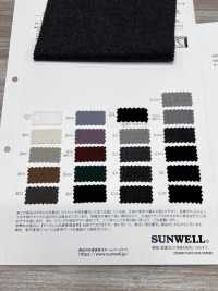 46111 <Monaluche> Vải Polyester/rayon Nhuộm Sợi 2 Chiều, Xù Hai Mặt SUNWELL Ảnh phụ