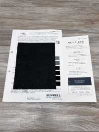 46111 <Monaluche> Vải Polyester/rayon Nhuộm Sợi 2 Chiều, Xù Hai Mặt SUNWELL Ảnh phụ