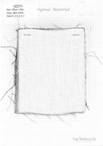 2217 Vải Bò Linen