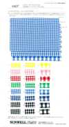 6407 Vải gingham broadcloth chải kỹ 40s nhuộm sợi