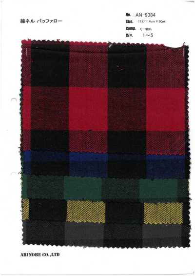 AN-9084 Vải Dạ Flannel Bông Buffalo