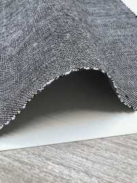 33030 Vải Thô Dungaree Cổ điển đã Giặt VANCET Ảnh phụ