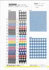 52200 Gingham chải kỹ 20S