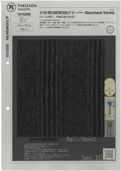 1015292 1/10 RE:NEWOOL® Beaver Kẻ Caro Glen đa Dạng