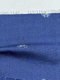 P2280-bicycle1 Vải Chambray Xả In Xe đạp 1 Dệt May Yoshiwa Ảnh phụ