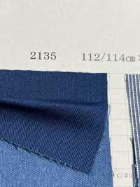 2135 Kẻ Sọc Kẻ Caro Màu Chàm[Vải] Dệt May Yoshiwa Ảnh phụ