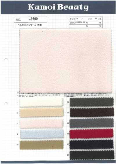L5600 Beltoron® Vải Nỉ Fleece Hai Mặt